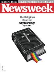 Newsweek Author Promotes Gay Marriage