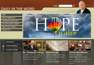 Daily in the Word home page