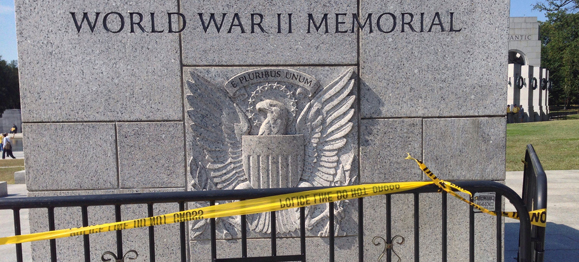 Government Shutdown, World War II Memorial, & First Amendment Rights
